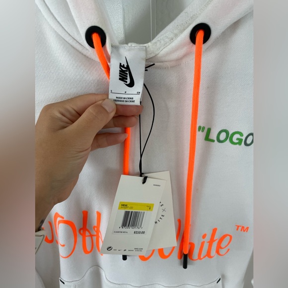 Nikelab x Off-White Mercurial NRG Hoodie White, Size Small - Picture 5 of 11